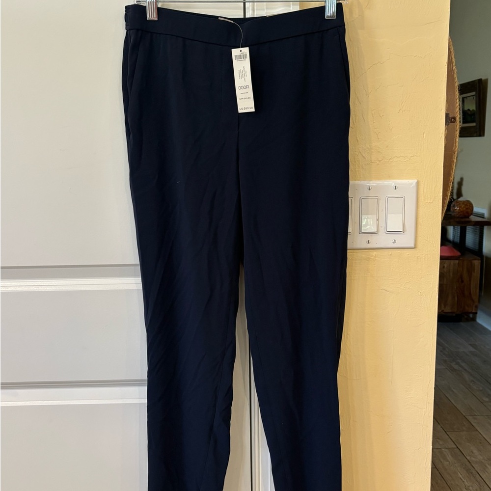 Chico's Classic Navy Pull-On Pants